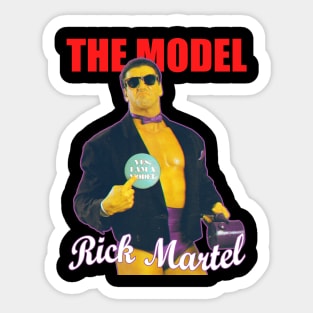 Rick Martel, The Model Sticker